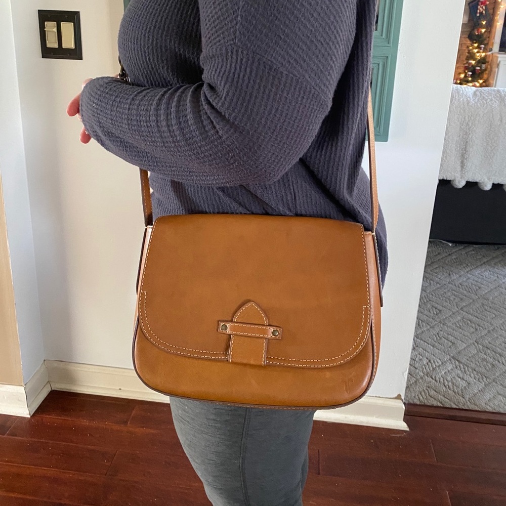 Frye crossbody saddle bag - Picture 9 of 12